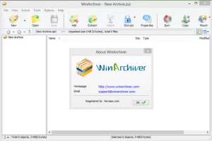 WinArchiver 5.0 Crack Với Keygen Phiên bản đầy đủ Tải xuống