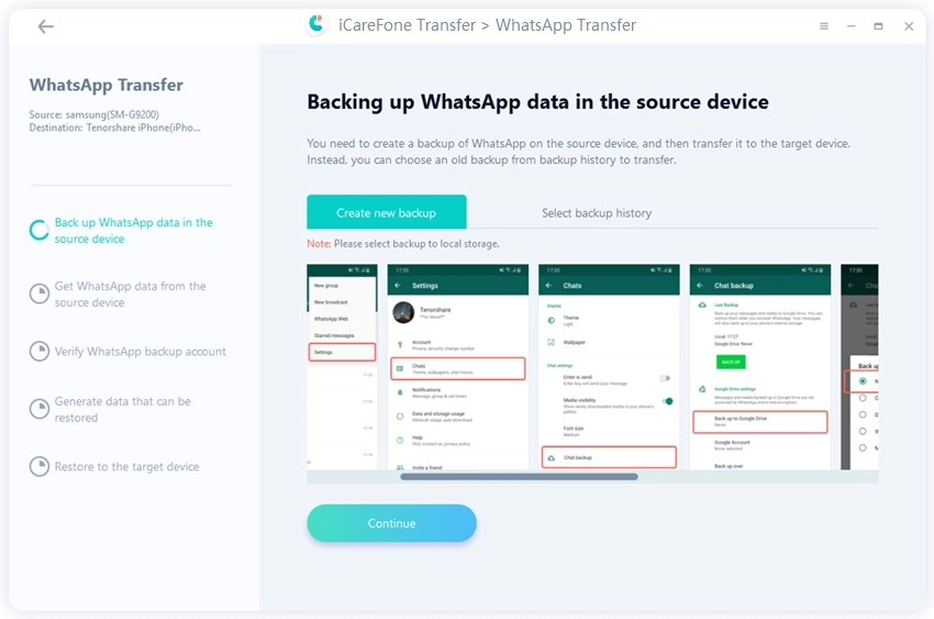 Tenorshare iCareFone Transfer 8.4.2.9 Crack cho WhatsApp Tải xuống miễn phí