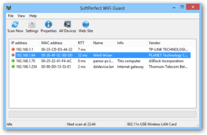 SoftPerfect WiFi Guard 2.3.8 Crack + Số giấy phép Tải xuống